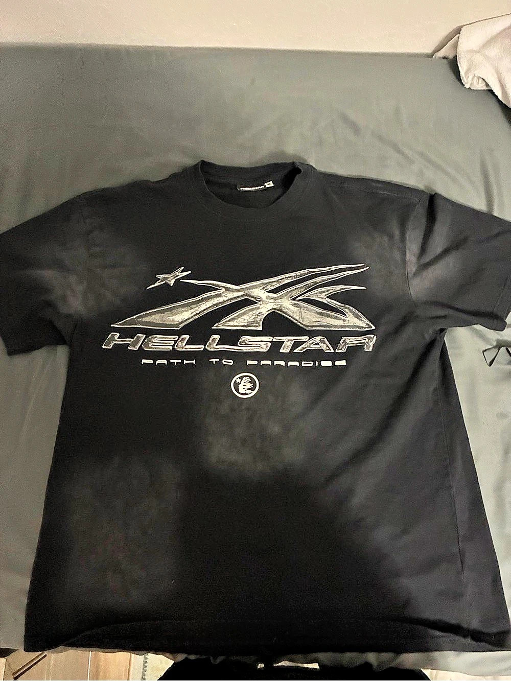 Hellstar Path To Paradise T-Shirt Black Medium